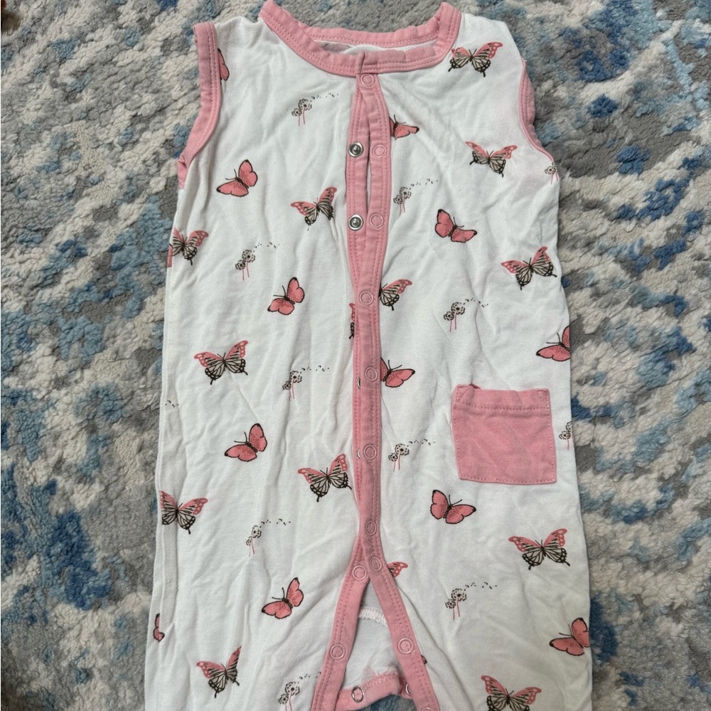 Kyte Baby Butterfly Snap Romper